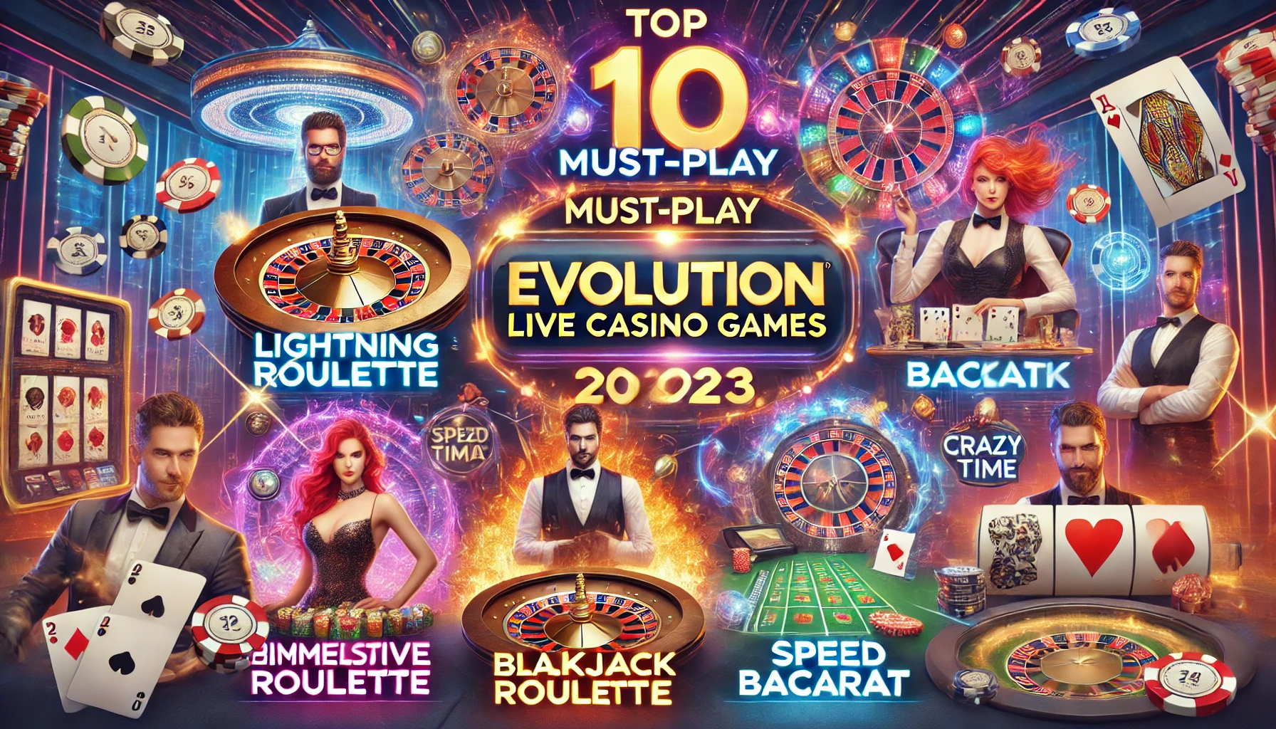 Top 10 Must-Play Evolution Live Casino Games for 2024